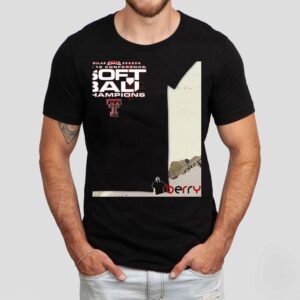 Big Softball Texas Tech Red Raiders Title Win T Tshirt