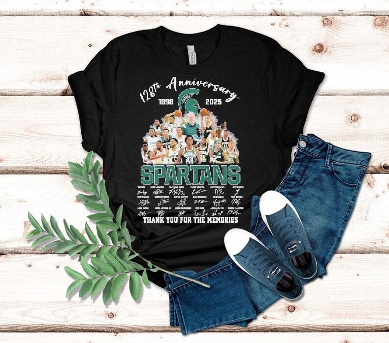 Celebrating 128 years of Michigan State Spartans legacy with a special 2025 t-shirt 4 Celebrating Years Of Michigan State Spartans Legacy With A Special Tshirt