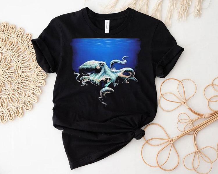 Colorful Octopus Design For Eco Friendly Earth Day Tshirt 4 Colorful Octopus Design For Eco Friendly Earth Day T Tshirt