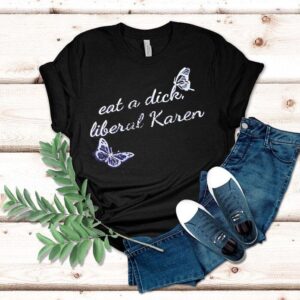 Controversial butterfly design sparks debate on this bold tshirt