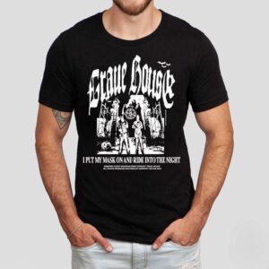 Dark Rider Masked Up For Midnight Ride Tshirt