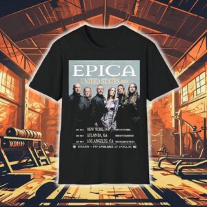 Epica Us Concert Schedule T Tshirt