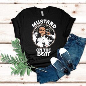 Fresh Mustard Yellow Beats Design Tshirt