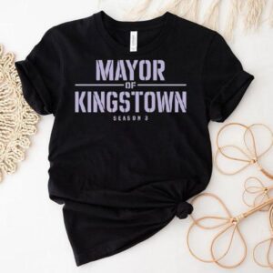Jeremy Renner Rocks Kingstown Season Promo Tshirt