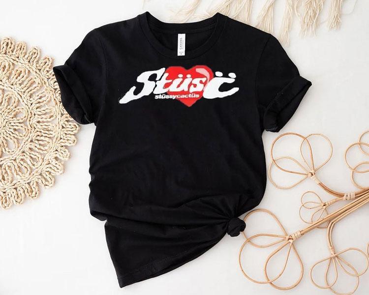 Stylish Stussy Desert Cactus Print T-shirt 4 Stylish Stussy Desert Cactus Print Tshirt