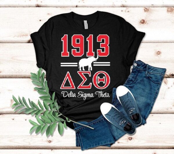 Vintage 1913 Delta Sigma Theta Sorority Inspired T-Shirt