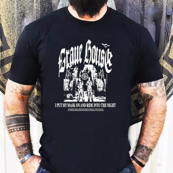 Dark Rider Masked Up For Midnight Ride T-Shirt