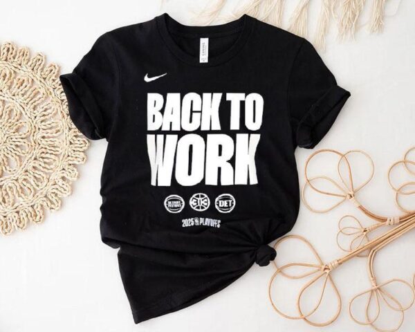 Detroit Pistons gear up for 2025 NBA playoffs with fresh t-shirt