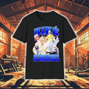 Dodgers fan favorite Kike Hernandez baseball tshirt