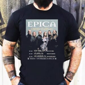 Epica Us Concert Schedule T Tshirt
