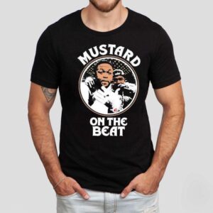 Fresh Mustard Yellow Beats Design Tshirt