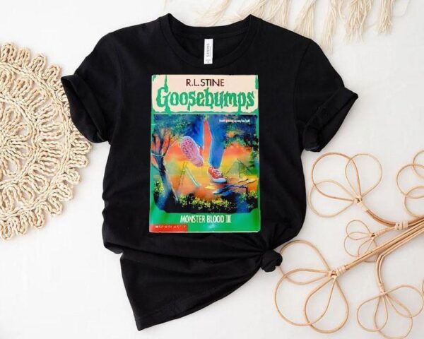 Goosebumps Monster Blood 3 Horror Design Tshirt