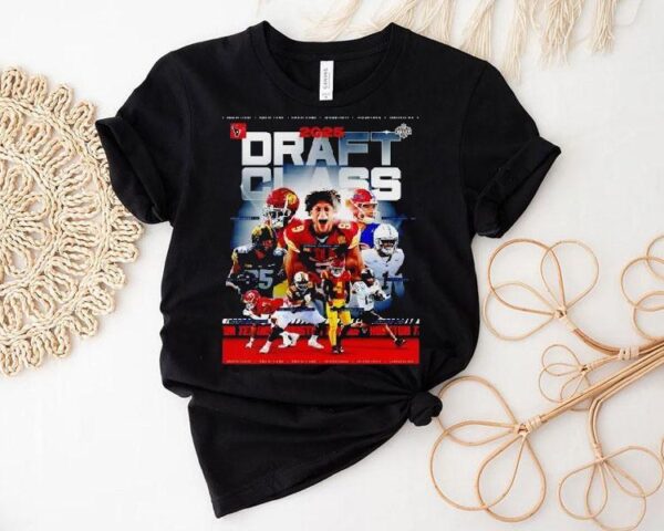 Houston Texans 2025 Rookie Spotlight Featuring Rising Stars And Future Legends T-shirt
