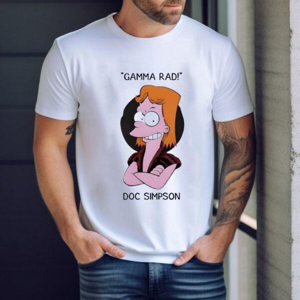 Radioactive Doctor Simpson Graphic Tshirt
