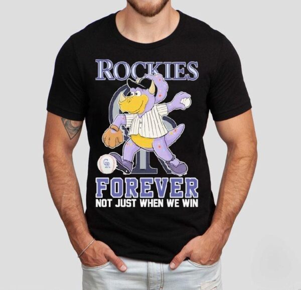Rockies Pride All Season Not Just Victories T-shirt