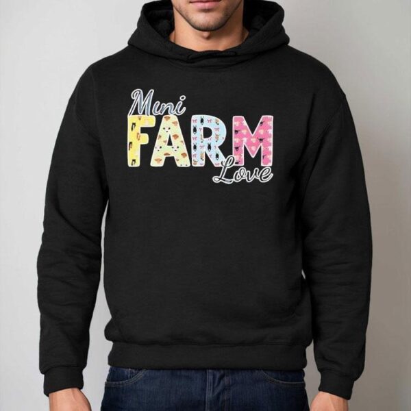 Adorable Mini Farm Design On Comfortable T-shirt