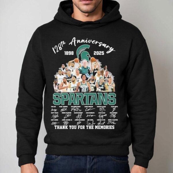 Celebrating 128 years of Michigan State Spartans legacy with a special 2025 t-shirt