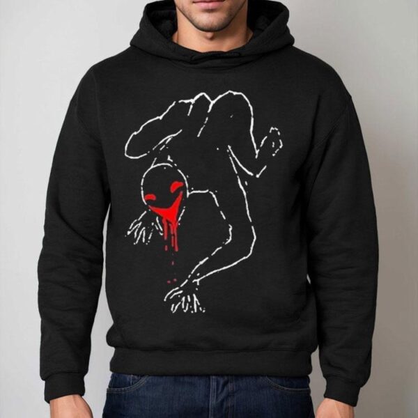 Dark Gothic Mikey Design Pitch Black Tshirt