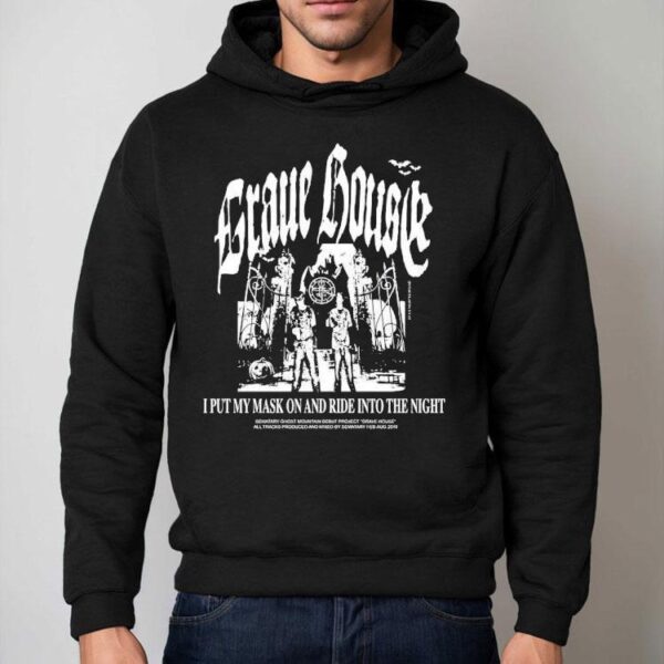 Dark Rider Masked Up For Midnight Ride T-Shirt