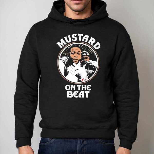 Fresh mustard yellow beats design t-shirt