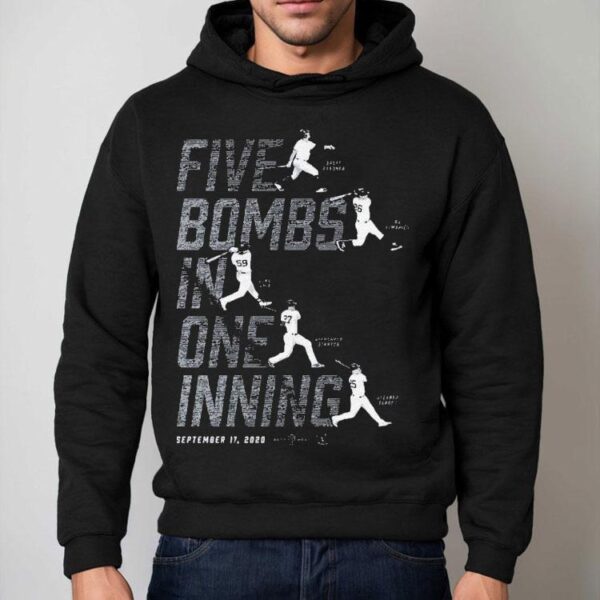 Yankees legends blast five homers in a single inning tshirt