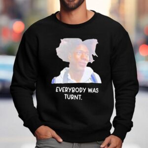 Brian Anderson Rocks The Everybody Was Turnt Portrait Sweatshirt