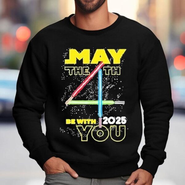 Celebrate Star Wars 2025 With This Epic Lightsaber T-shirt