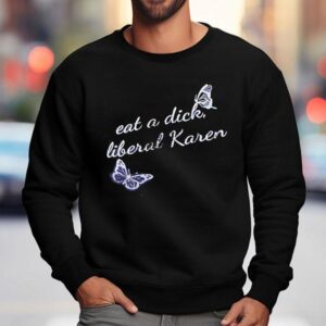 Controversial Butterfly Design Sparks Debate On This Bold T Sweatshirt