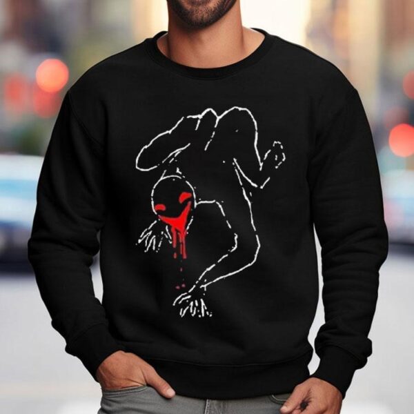 Dark Gothic Mikey Design Pitch Black Tshirt