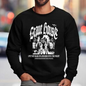 Dark Rider Masked Up For Midnight Ride Sweatshirt