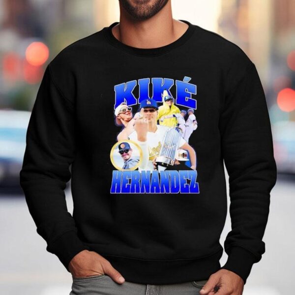 Dodgers fan favorite Kike Hernandez baseball tshirt