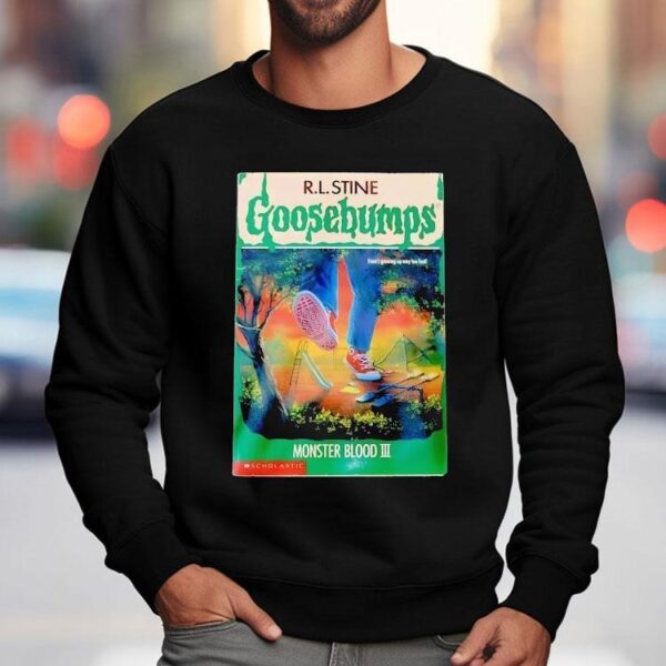 Goosebumps Monster Blood 3 Horror Design Tshirt