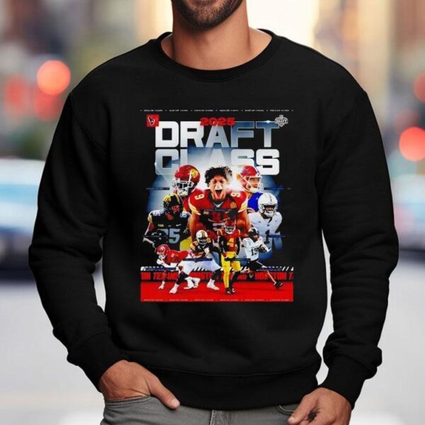 Houston Texans 2025 Rookie Spotlight Featuring Rising Stars And Future Legends T-shirt