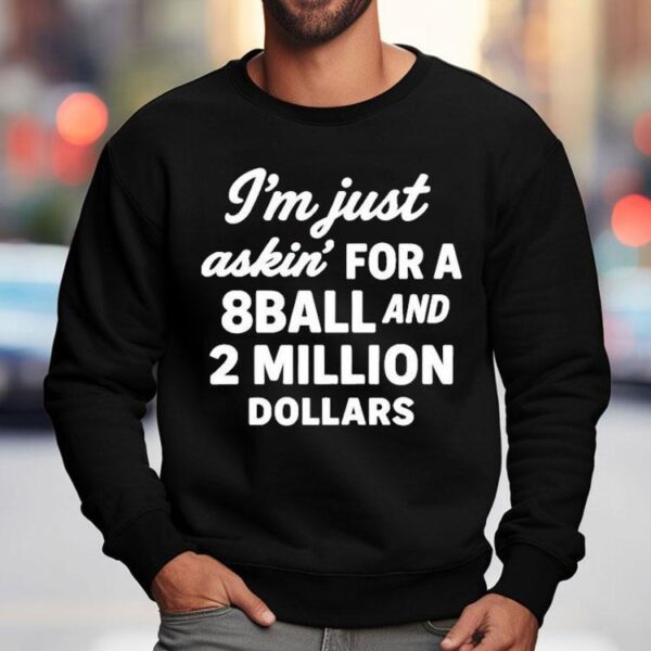 The Righteous Gemstones quirky demand for cash and an 8ball tshirt