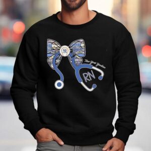 Celebrating Nursing Pride And Yankees Fandom With This Awesome Sweatshirt