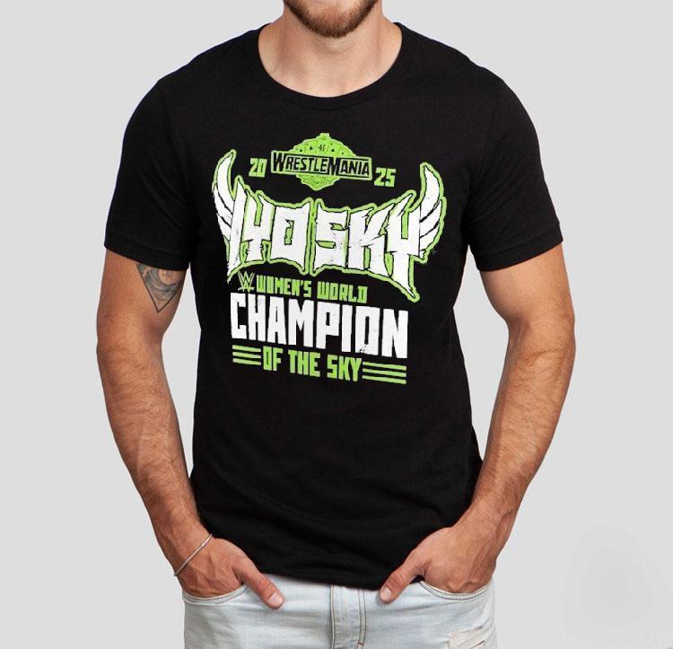 Iyo Sky Claims Victory At Wrestlemania 41 With Championship Winning T-shirt 4 Iyo Sky Claims Victory At Wrestlemania With Championship Winning Tshirt