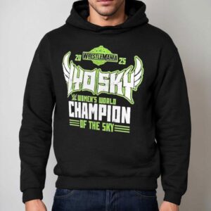 Iyo Sky Claims Victory At Wrestlemania With Championship Winning Hoodie