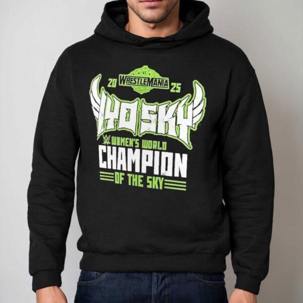 Iyo Sky Claims Victory At Wrestlemania 41 With Championship Winning T-shirt