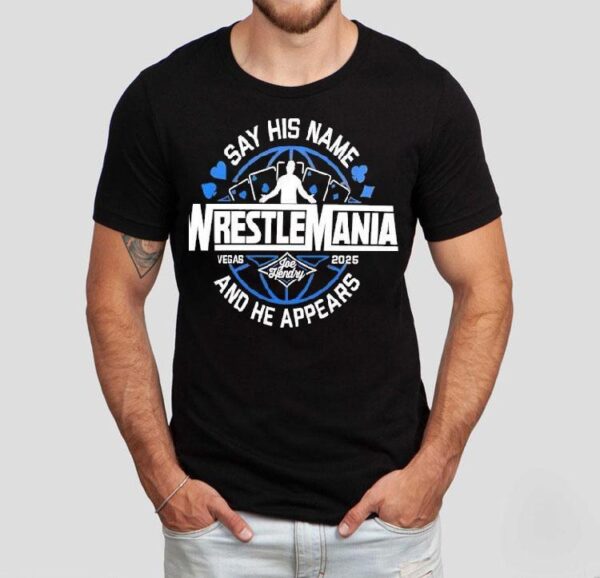 Joe Hendry Wrestlemania Magic Moment T-Shirt