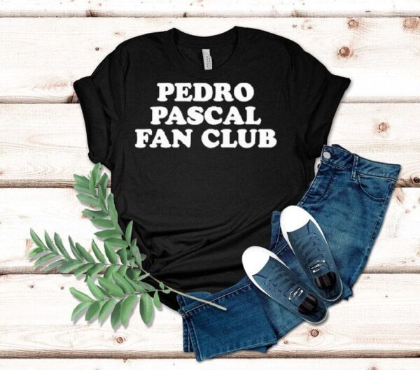 Pedro Pascal Fan Club Exclusive Design T-Shirt
