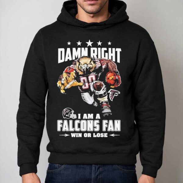 Proudly Supporting the Atlanta Falcons Through Every Season in This Tshirt