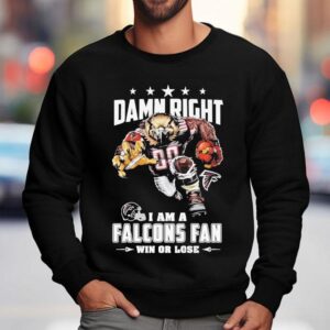 Proudly Supporting The Atlanta Falcons Through Every Season In This T Sweatshirt