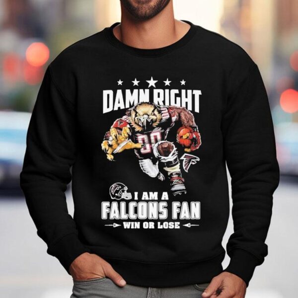 Proudly Supporting the Atlanta Falcons Through Every Season in This Tshirt