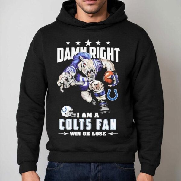 Proudly Supporting the Colts Through Every Game in This T-Shirt