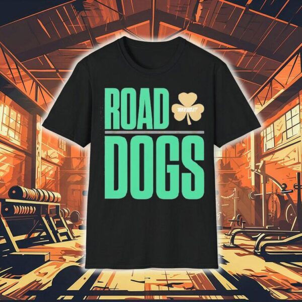 Show your Celtics pride with this stylish road dogs tribute t-shirt