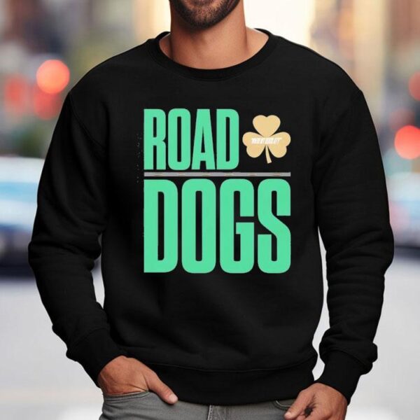 Show your Celtics pride with this stylish road dogs tribute t-shirt