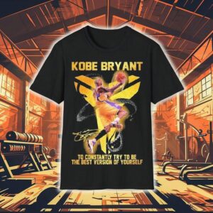 Strive For Greatness Like Kobe With This Black Mamba Inspired T-shirt