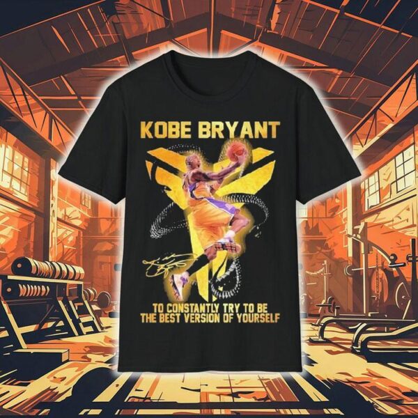 Strive For Greatness Like Kobe With This Black Mamba Inspired T-shirt