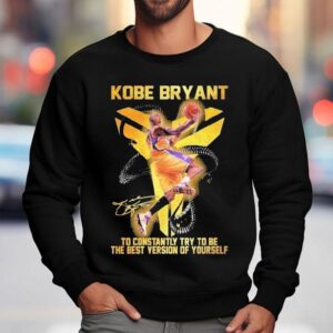 Strive For Greatness Like Kobe With This Black Mamba Inspired Sweatshirt