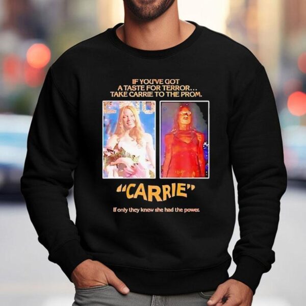 Wear Your Love For Horror With This Carrie Prom Inspired T-Shirt